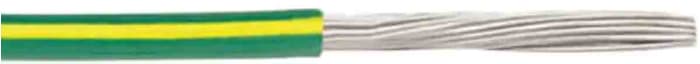 Fils de câblage RS PRO, 1,3 mm², Vert/Jaune, 16 AWG, 30.5m, 600 V