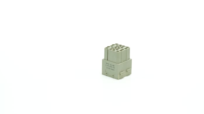 RS PRO Heavy Duty Power Connector Insert, 16A, Female, 20 Contacts