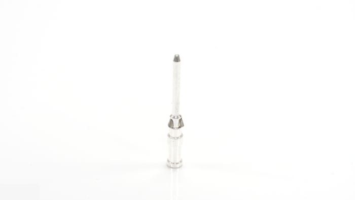 RS PRO Male 10A Crimp Contact Maximum Wire Size 0.5mm² for use with Heavy Duty Power Connector