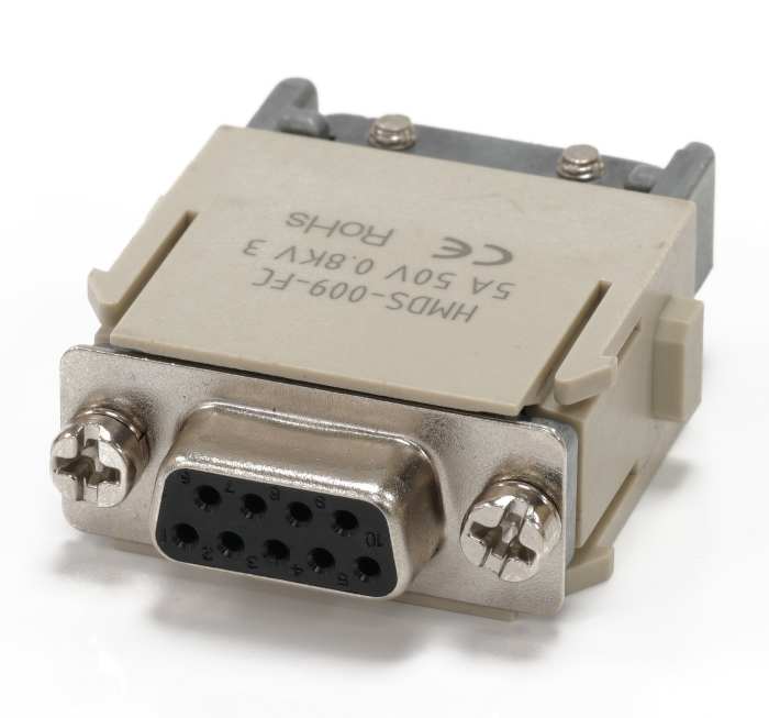 RS PRO Heavy Duty Power Connector Insert, 5A, Female, 1 Contacts