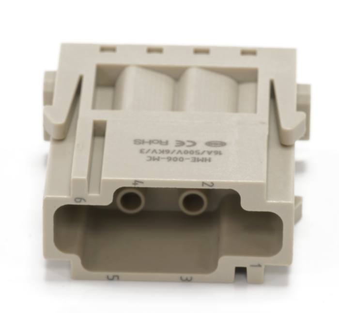 Embout de connecteur RS PRO, 6 contacts , 16A, Mâle