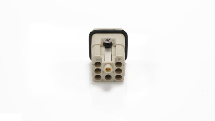 RS PRO Heavy Duty Power Connector Insert, 10A, Male, 7 Contacts