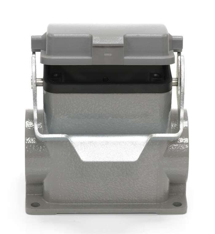 RS PRO Heavy Duty Power Connector Housing, M32 x 2 Thread, Side Entry