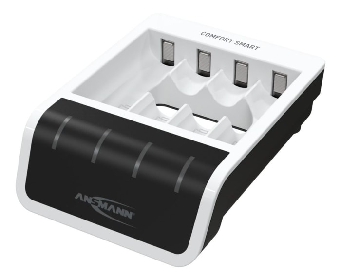 Ansmann Comfort Smart Battery Charger For NiMH AA, AAA 4 Cell 1.2V 400mA