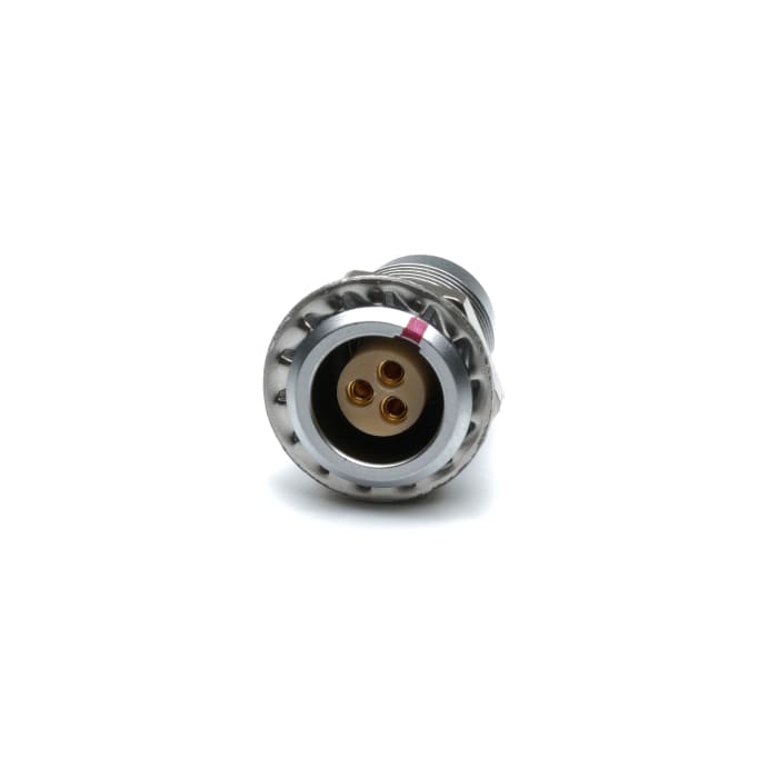Conector circular RS PRO hembra de 3 vías hembra, Montaje en Panel, IP50