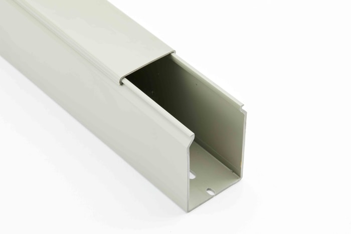 Betaduct 1048 Grey, W100mm x D50 mm, L2 m, Polyvinyl Chloride