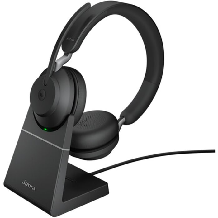 Casque-micro supra-auriculaire Jabra Évolution2 65 Bluetooth Noir