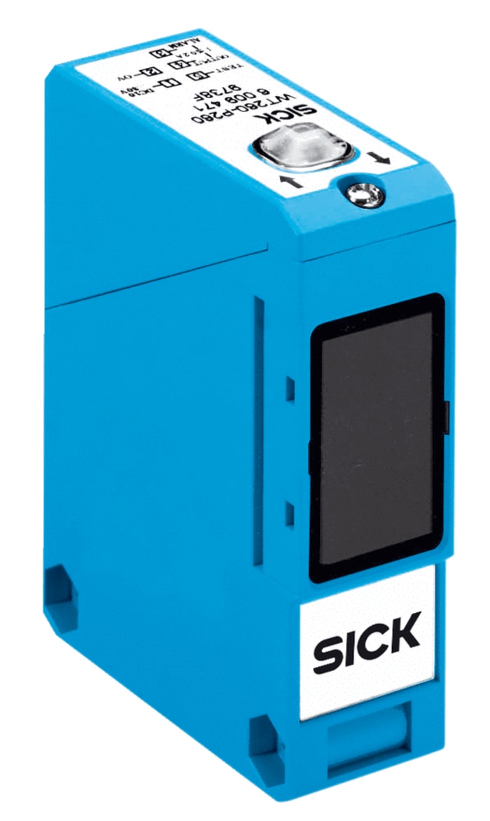 Sick Background Suppression Photoelectric Sensor, Block Sensor, 0 → 380 mm Detection Range