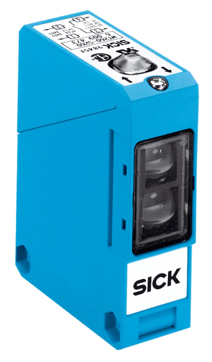 Sick Background Suppression Photoelectric Sensor, Block Sensor, 0 → 380 mm Detection Range