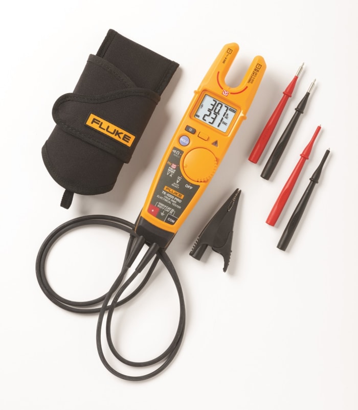 Fluke T6-1000, LCD Voltage Indicator, 1000V ac/dc, Continuity Check, CAT III 1000V