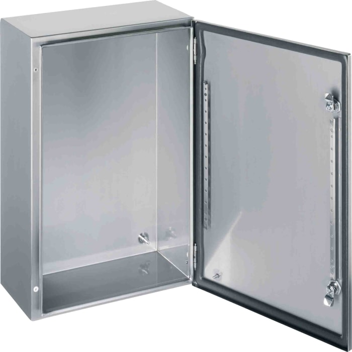 Caja de pared Schneider Electric Spacial S3X de Acero inoxidable 316 Sin Pintar, , IP66