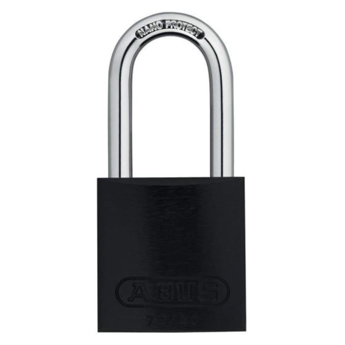 ABUS Keyed Aluminium Padlock Weatherproof Keyed Alike, 6 mm Shackle, 38.5 mm Body