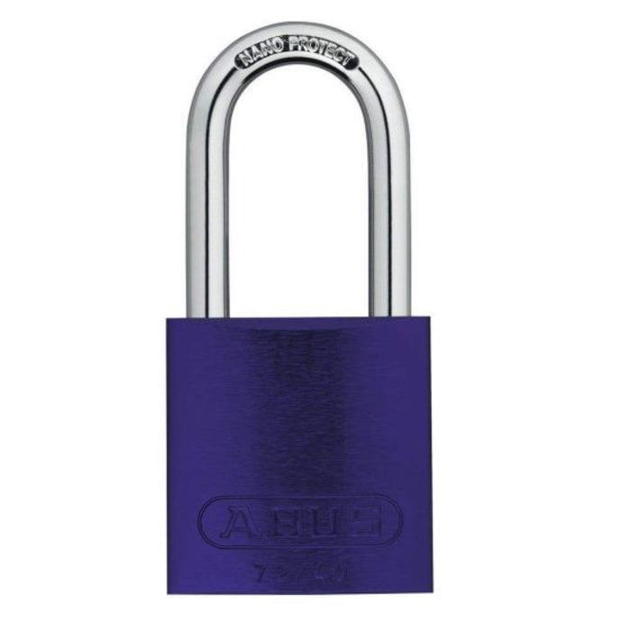 ABUS Key Weatherproof Aluminium Padlock, Keyed Alike, 6mm Shackle, 38.5mm Body