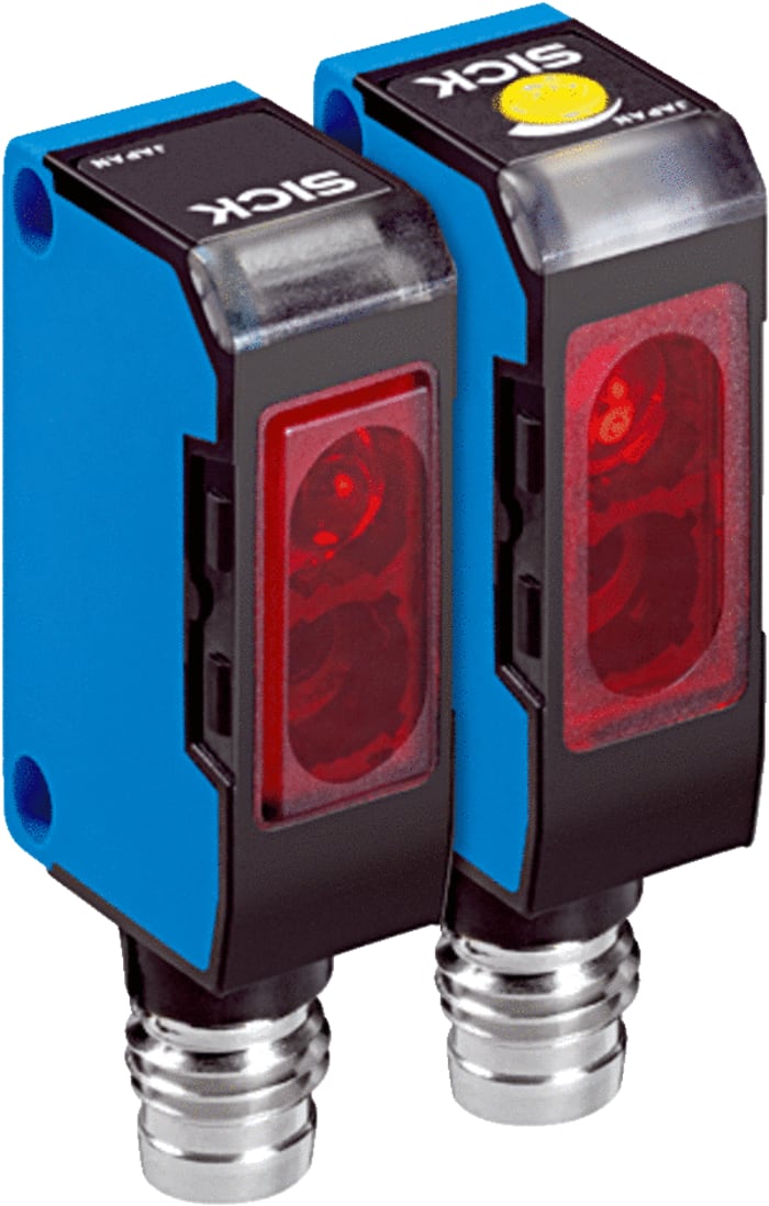 SICK Through Beam Photoelectric Sensor, Block Sensor, 0 → 4.4 m Detection Range