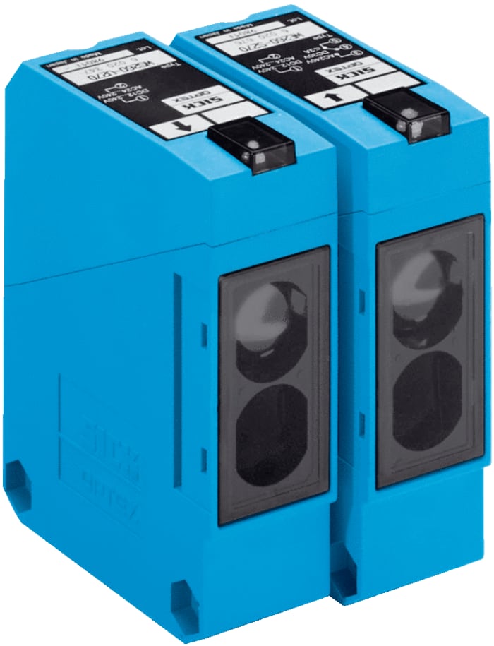 Sick Through Beam Photoelectric Sensor, Block Sensor, 0 → 45 m Detection Range