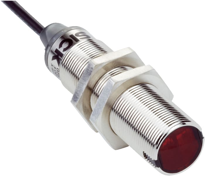 GRTE18-P1142 SICK | SICK Energetic Photoelectric Sensor, Barrel Sensor ...