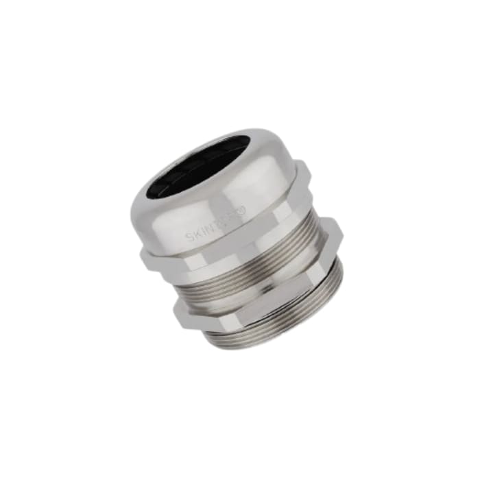 Lapp SKINTOP Series Metallic Nickel Plated Brass Cable Gland, PG29 Thread, 16mm min., 25mm max., IP68