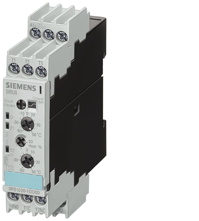 Siemens Temperature Monitoring Relay, SPDT