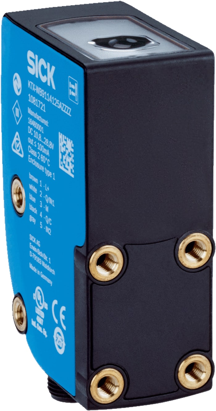 Sick Contrast Sensors 13 mm, , PNP, 100 mA, 10 → 30 V dc, IP67