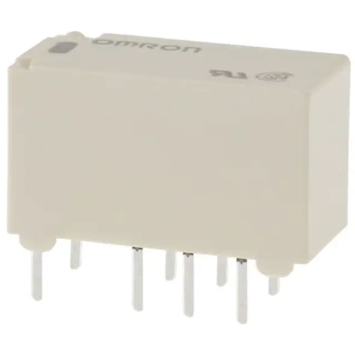 Omron Surface Signal Relay, 12 V dc Coil, 2 A, DPDT