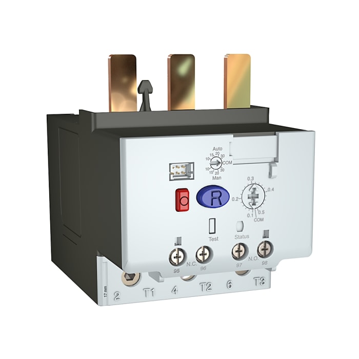 Allen Bradley Overload Relay 1NC + 1NO, 20 → 100 A F.L.C, 100 A Contact Rating, 3P, Bulletin