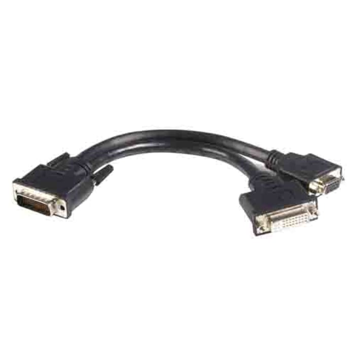 StarTech.com, Male DMS-59 to Female DVI-I Dual Link, VGA  Cable, 200mm