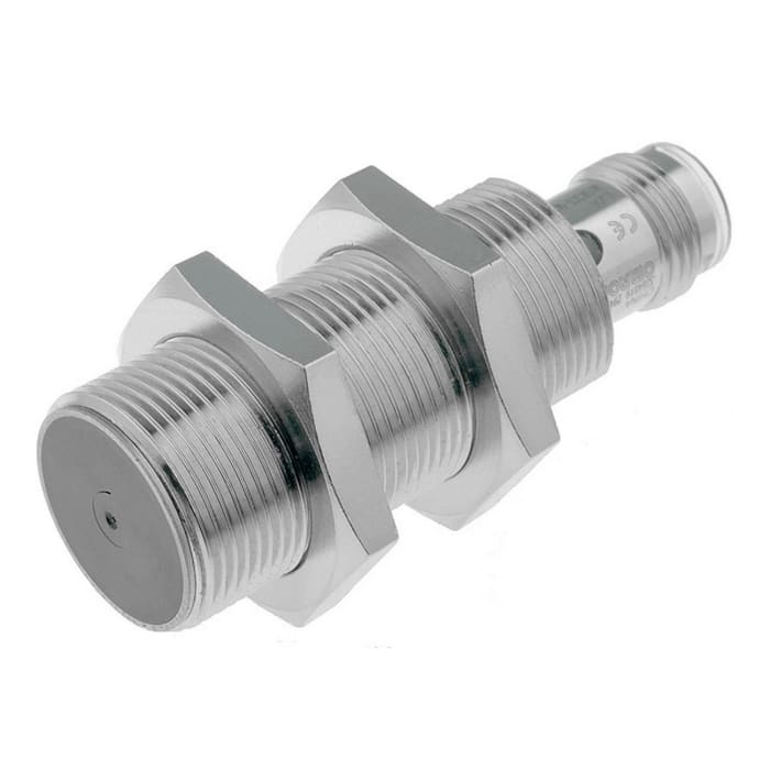 Omron Threaded Barrel Proximity Sensor, M18, 8 mm Detection, 12 → 24 V
