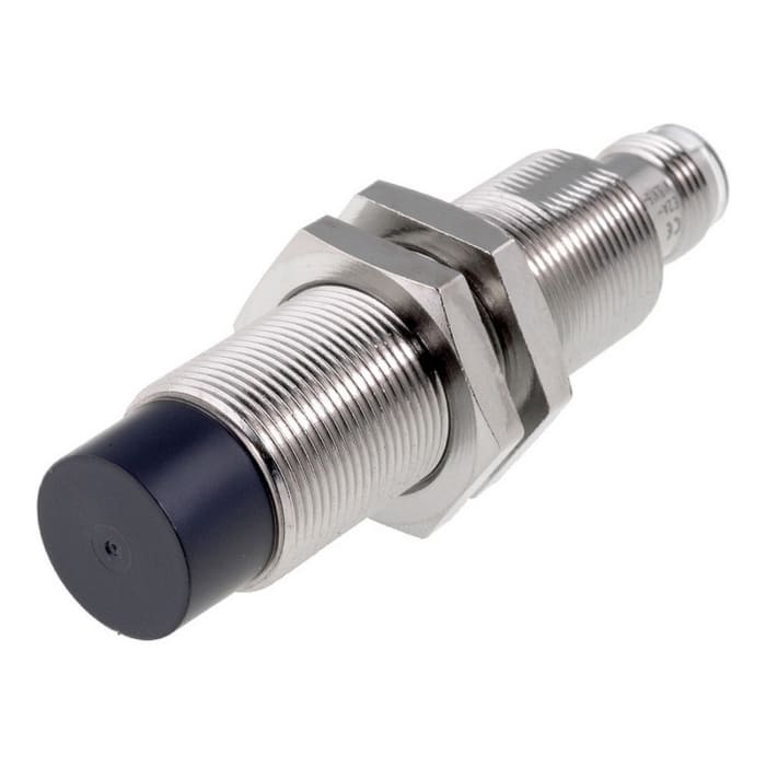 Omron Threaded Barrel Proximity Sensor, M18, 16 mm Detection, 12 → 24 V