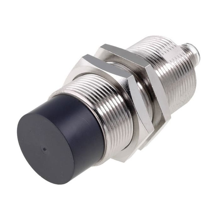Omron Threaded Barrel Proximity Sensor, M30, 30 mm Detection, 12 → 24 V