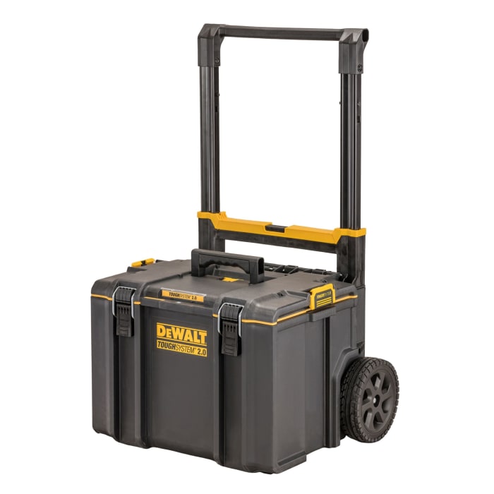 DWST83295-1 DeWALT DeWALT TOUGHSYSTEM 2.0 drawer Plastic Tool Box, with  Wheels, 500 x 554 x 685mm 214-8937 RS Components