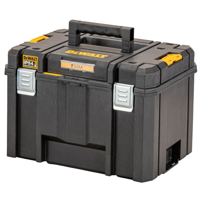 DeWALT TSTAK Deep Box Plastic Tool Box 440 x 440 x 302mm