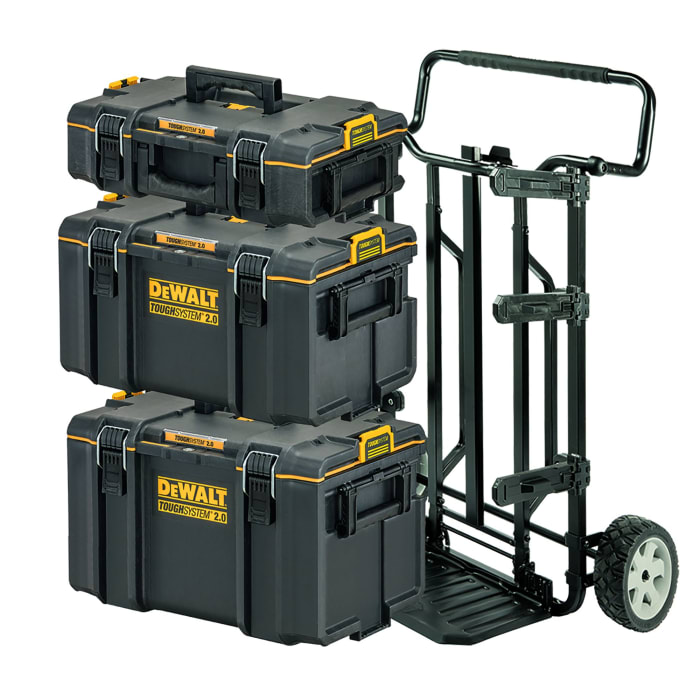 DeWALT TOUGHSYSTEM 2.0 Plastic Tool Box 620 x 700 x 1113mm