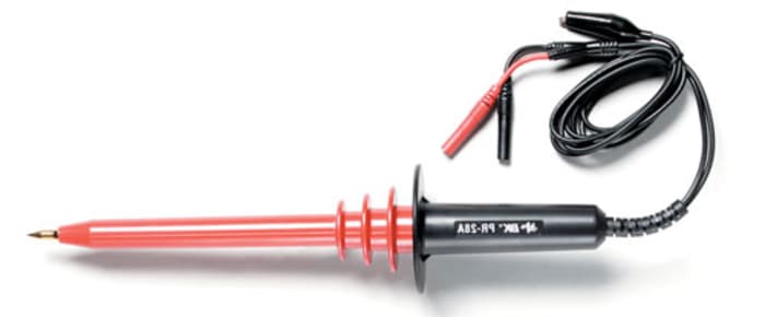 BK Precision PR 28A Oscilloscope Probe, Voltage Type, 60Hz, x1000, Crocodile Clip Connector