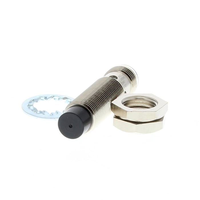 Omron Inductive Threaded Barrel Proximity Sensor, M30, 30 mm Detection, 12 → 24 V dc