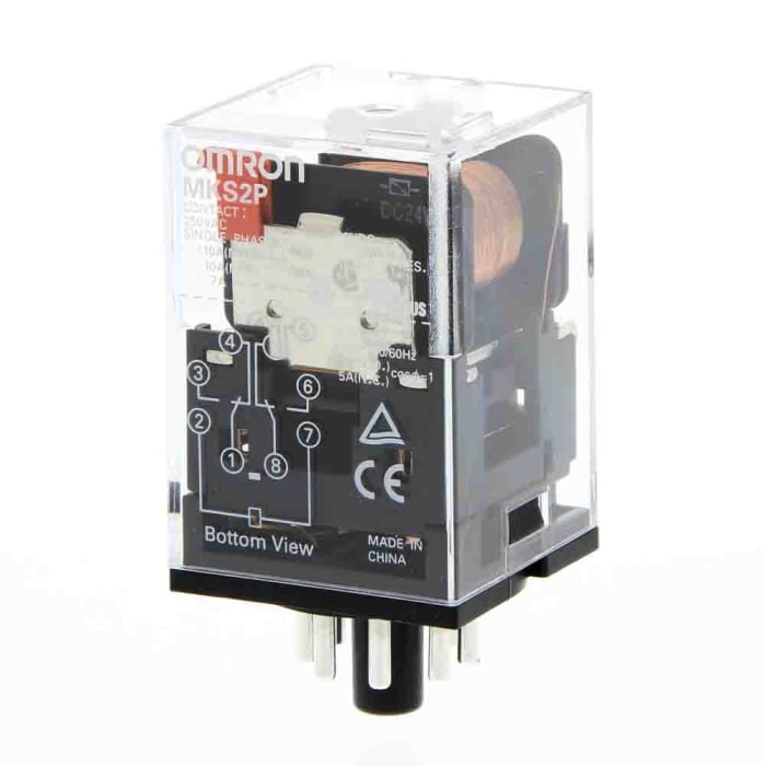 Rel&egrave; Di Potenza Omron G7L-1A-BUBJ-CB-AC24 24VAC - 4 Pin - Nuovo (Solo Aperto Per Foto)