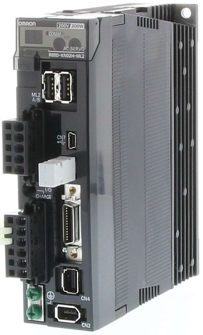 R88D-KN02H-ML2 Omron | Omron 200 W, 200V ac, 3 Phase, 12A Servo