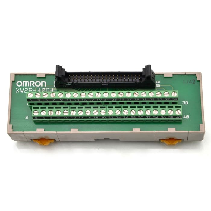 Borne para PCB Omron de 40 vías, para cable de 0,3 → 1,25 mm, 1A, 125 V, Conector hembra