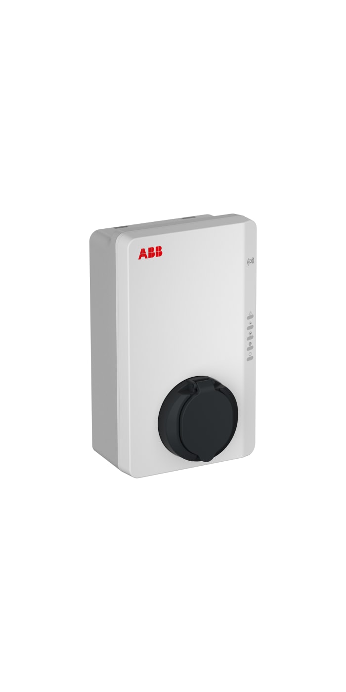 ABB  Single Phase 4kW EV Charging Point, 184 → 276V ac O/P, 16A O/P Type 2