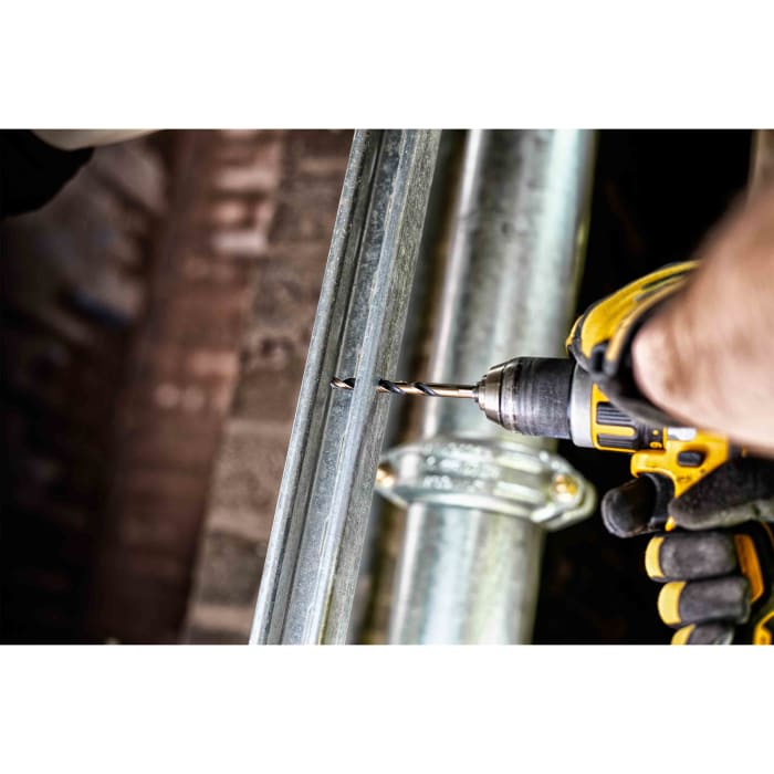 DT70727 QZ DeWALT DeWALT 14 Piece Twist Drill Bit Set for Multi Material 8mm Max 1mm Min HSS G Bits 215 4865 RS Components