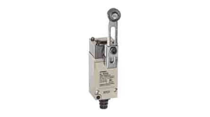 Omron HL-5000 Series Adjustable Roller Lever Limit Switch, 1NC/1NO, IP65, 250V ac Max, 5A Max