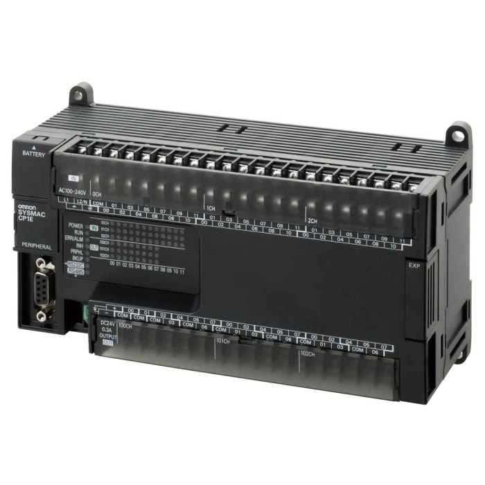 Omron CP1E Series PLC CPU for Use with CP1E, DC Input Input