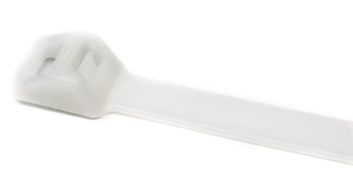 HellermannTyton Cable Tie, Releasable, 520mm x 12.5 mm, Black Polyamide 6.6 (PA66), Pk-500