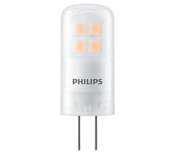 76765500 Philips Lighting Philips G4 LED Capsule Lamp 1.8 W 20W 2700K Capsule shape 216 2679 RS Components
