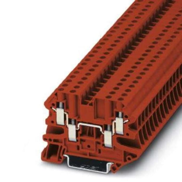 3074460 Phoenix Contact | Phoenix Contact Red UT 4 - QUATTRO Feed ...
