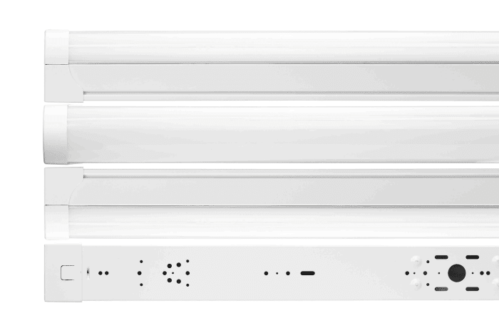 RS PRO 50 W LED Batten Light, 220 → 240 V ac Emergency, 1 Lamp, 1.2 m Long, IP20