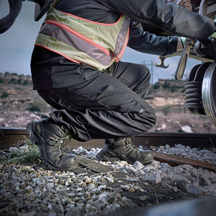 Botas de seguridad Heckel, serie MACSOLE® ADVENTURE de color Negro,  talla 45, S3 A, HRO, P, WRU, HI, CI SR Heckel RS Chile