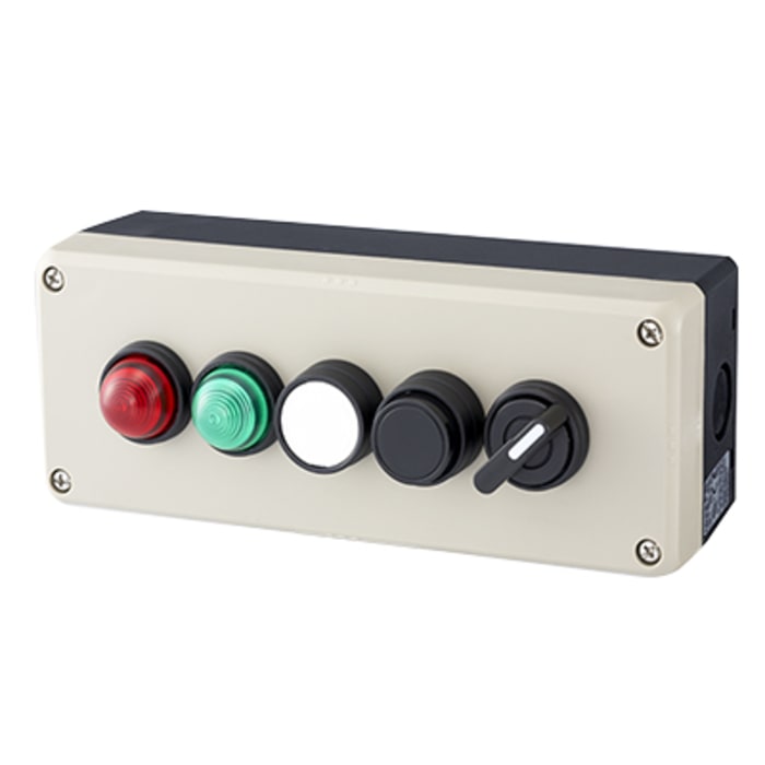 FB3W-512Z Idec | Idec Grey Polycarbonate FB Control Station Enclosure ...