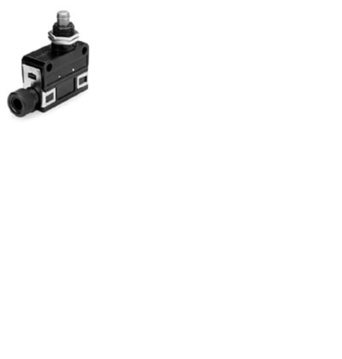 Honeywell Plunger Limit Switch, IP67, SPDT, Die Cast Zinc Housing, 250V ac ac Max, 5A Max