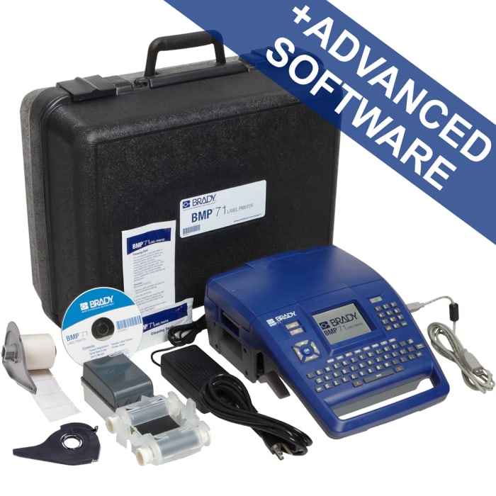Brady BMP71 Handheld Label Printer, 50.80mm Max Label Width, USB