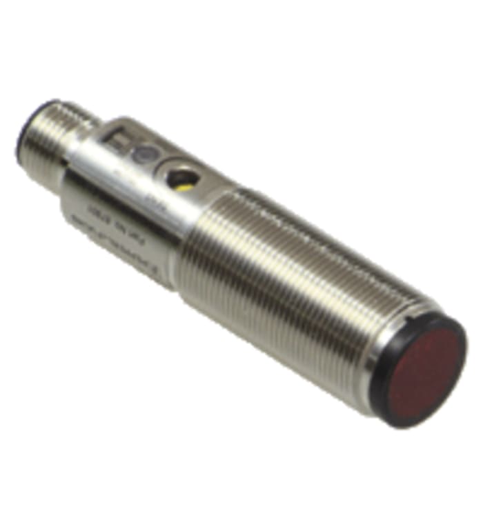 Pepperl + Fuchs Diffuse Photoelectric Sensor, Barrel Sensor, 500 mm Detection Range